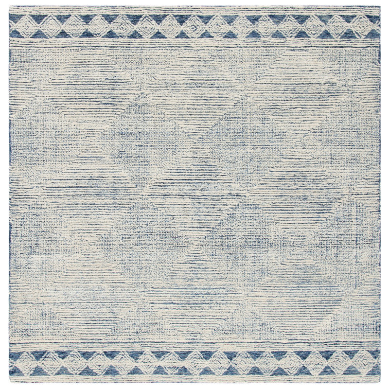 Cody Hand Tufted Wool Rug, Square 8'