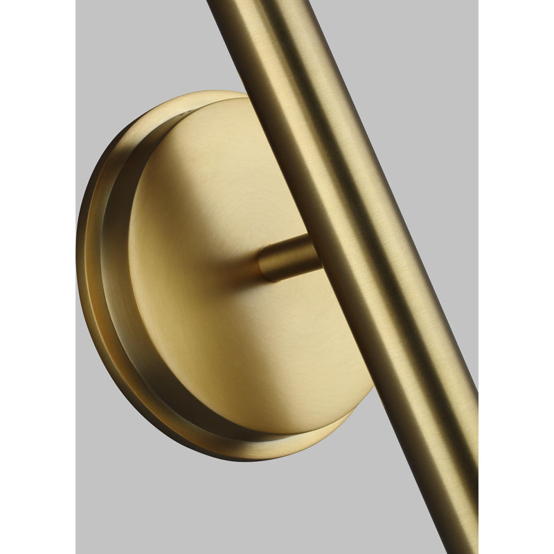 Nodes 1 - Light Wallchiere, Burnished Brass
