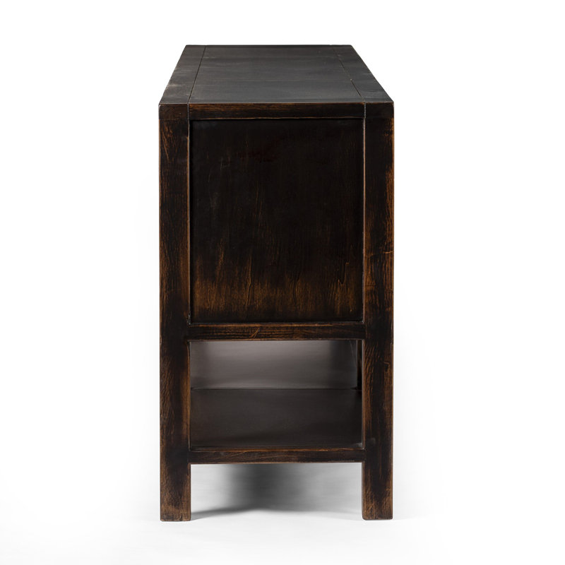 SHIZUKO 102 in. W Solid Wood Sideboard