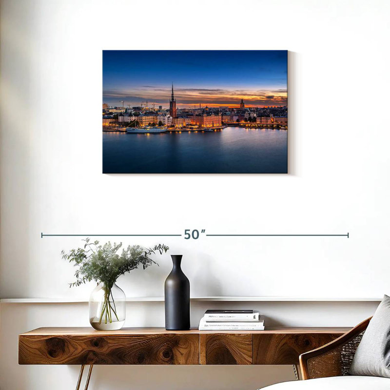 Nicci Stockholm Sunset Skyline