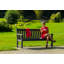 Lexi Solid Wood Pine Outdoor Bench-1010701897-1010701899