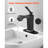 Single Handle Sink Faucet Matte Black Finish Faucet Kitchen Sink