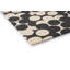 Wool Floral Area Rug in Black/Off-White-63011439