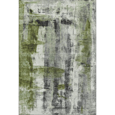 Premium Machine Washable Mouton Abstract Rug