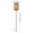Wicker Solar Stake - Cylinder