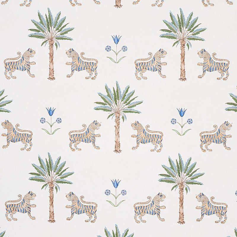 Tiger Palm Wallpaper, Delft