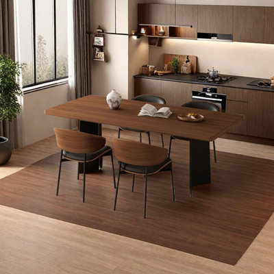 Ensemble de table de salle à manger en noyer