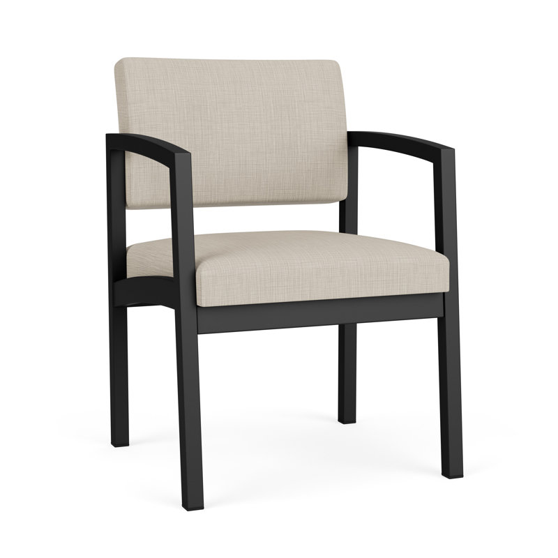 Chaise en acier Lenox, Noir, noir, noir, noir, Plot Line neutre