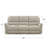 Dawan 88'' Leather Sofa