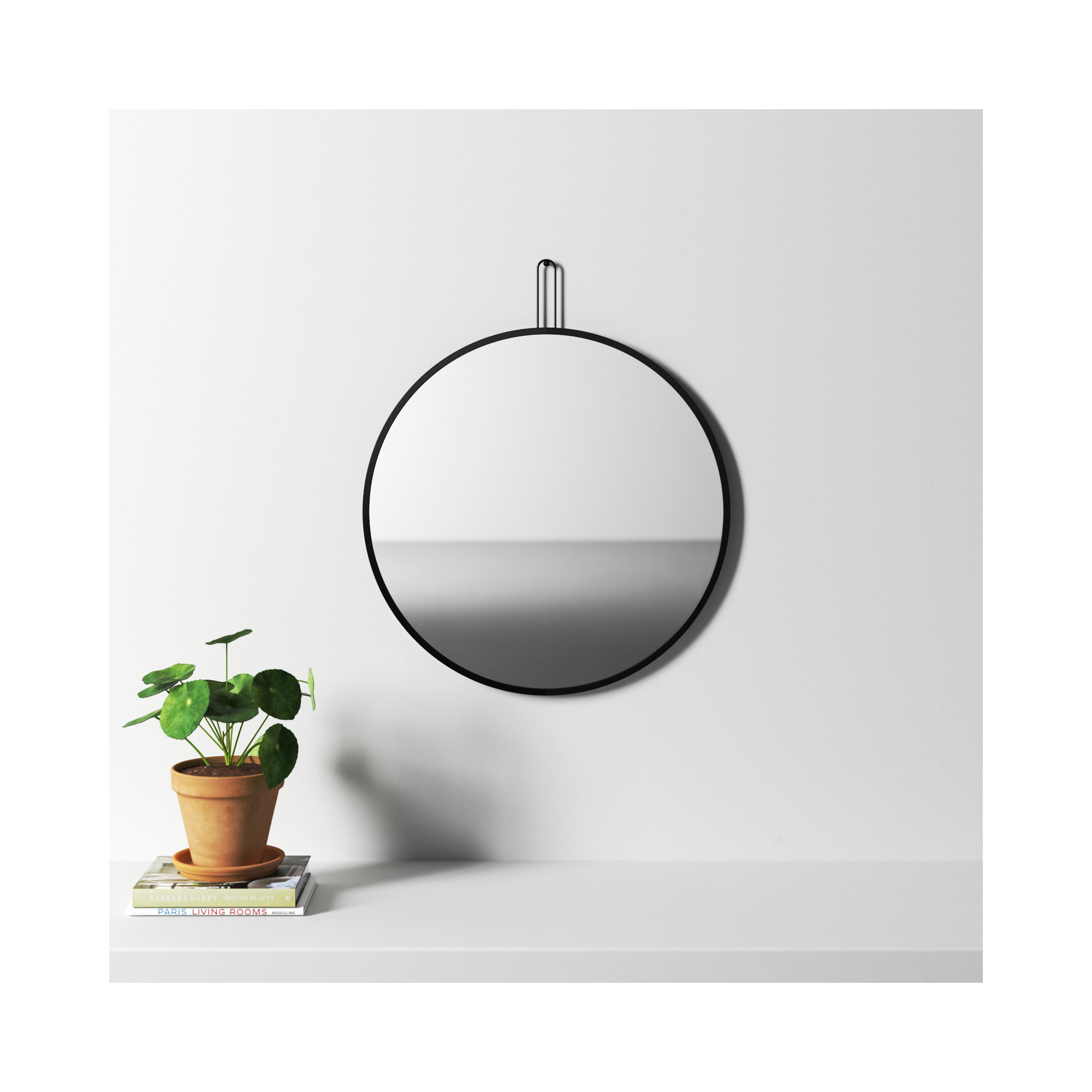 Dermot Metal Wall Mirror, 30" x 24"