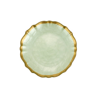 Baroque Handmade Glass Bread And Butter Plate