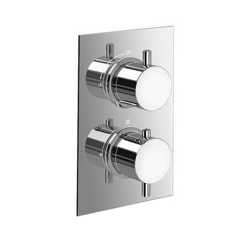 Ensemble de douche thermostatique Nariman ultra mince avec un design élégant pour un confort optimal