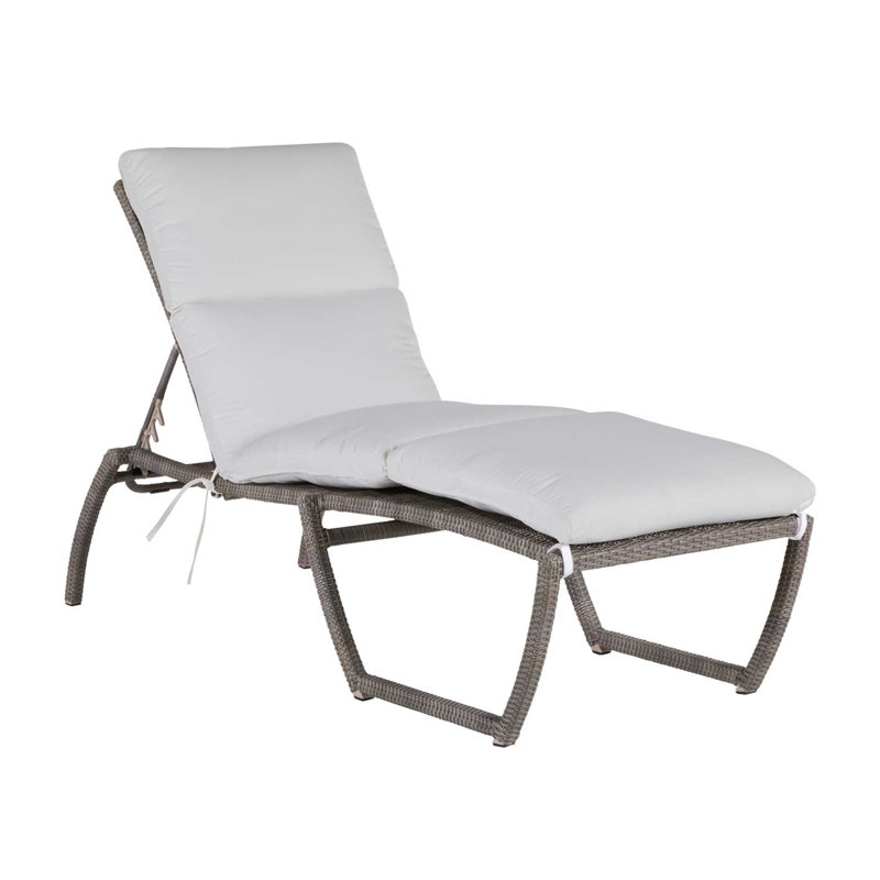 Skye Woven Chaise - Oyster, Oyster, Rollo Lace InsideOut® Linen, Welt