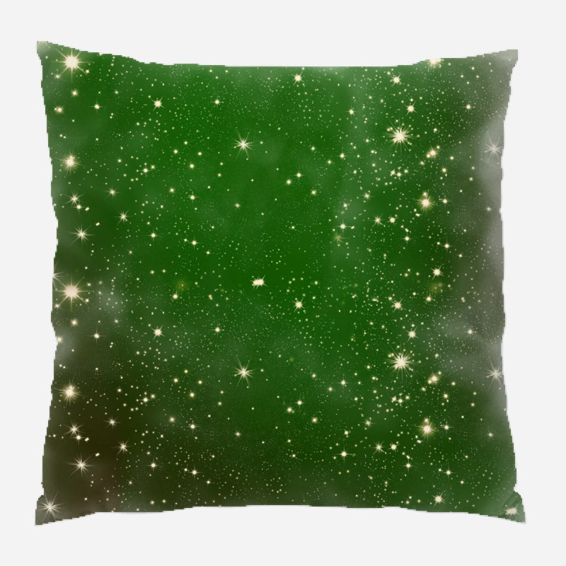  Coussin décoratif en toile de fond intérieur / extérieur, Vert