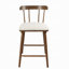Tabouret de comptoir d'intérieur en bois rembourré-1635510937