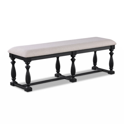 Banc rembourré 100% polyester Daiona