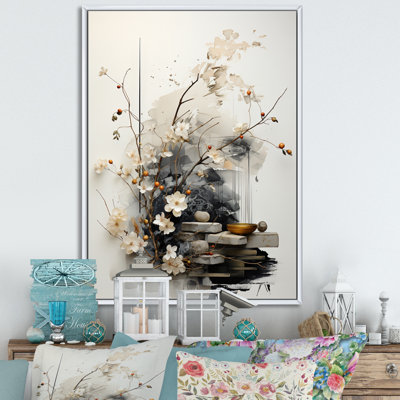 Jaciya Asian Art Classics Sumi III - Wall Art Print On Canvas