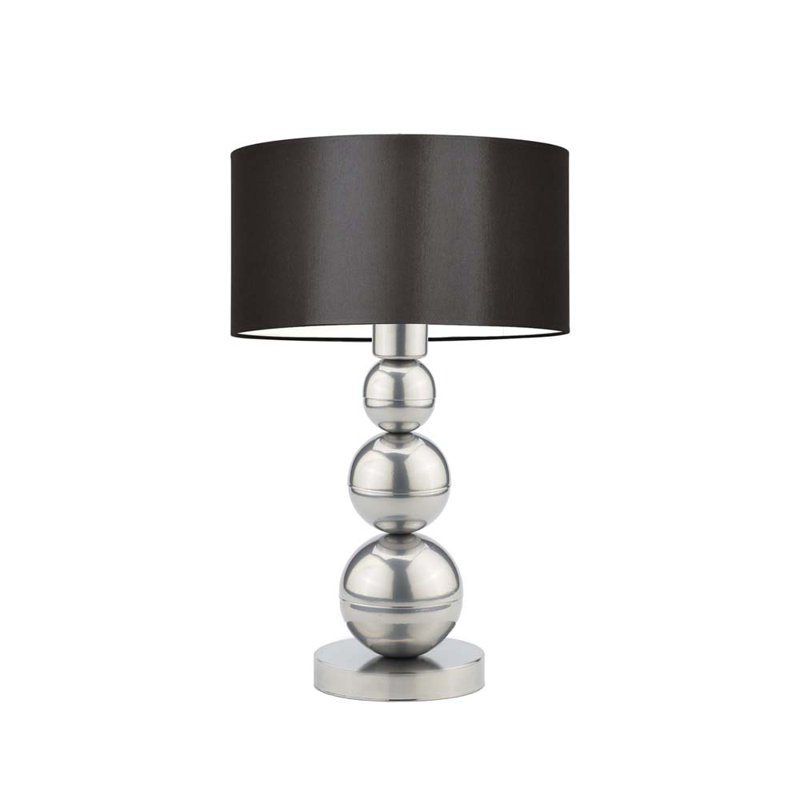 Henrika Metal Desk Lamp, Brown, Silver