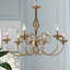 Lustre chandelier 6 lumières