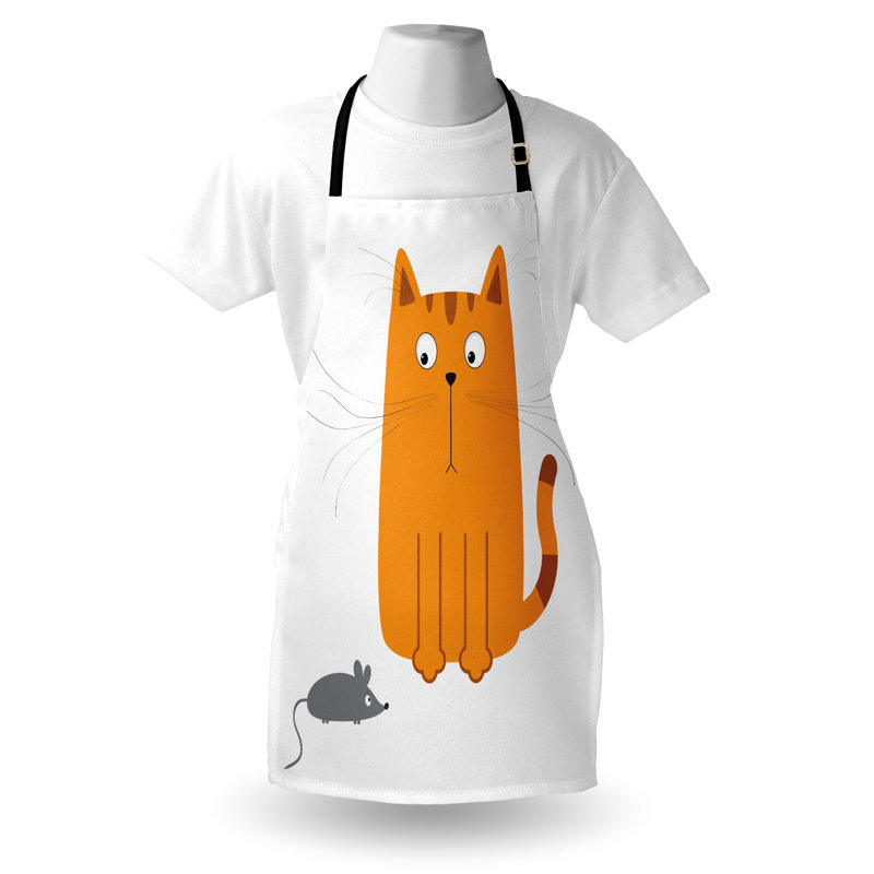 No Pattern Bib Apron
