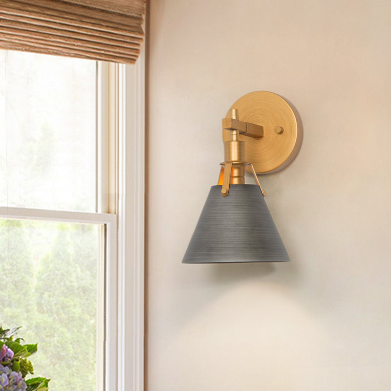 Rajan Gold Iron Armed Sconce