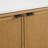 Brookline Kitchen Island 36" White Quartz Countertop