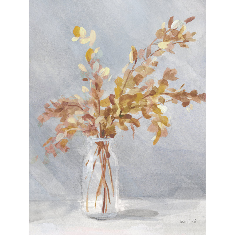 «Country Fresh II Autumn» par Danhui Nai, H 16 po x l 12 po x P 1,25 po, Non, Toile tendue