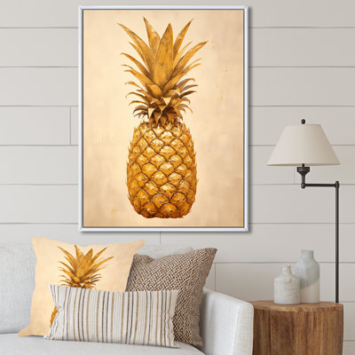 Pinapple Golden Grove II sur toile