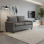 Causeuse-lit rembourrée en tissu Modern Modern-38716573-38716575