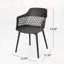 Fauteuil de bureau ergonomique et confortable Azalea avec support lombaire réglable et fonction inclinable, parfait pour les longues heures de travail