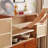 Walnut Solid Wood Rectangular Console Table-460916473