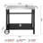 Blazek Dining Cart Table with Double-Shelf-1300290066-1300290076