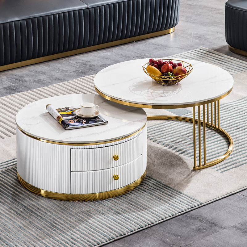 Normy 2 - Piece Living Room Table Set