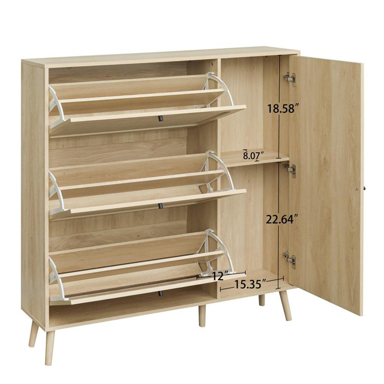 30 Pair Shoe Rack 1459014DS(LKFS10) - More Than A Furniture Store