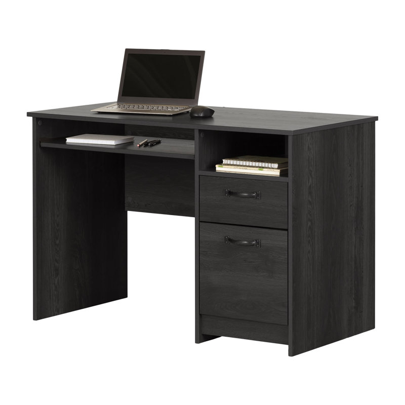 Bureau d'ordinateur 44,5 po Tassio Kids, Chêne gris