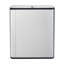 Ayanti Stainless Steel Step On Multi-Compartment Rubbish & Recycling Bin-482638087