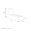 Ottorina Metal Bed-61682081-61682084