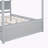 Wood Canopy Bed With Trundle Bed-430650335