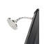 TUXPAM Solar Powered Temperature Controlled Stainless Steel Free Standing Outdoor Shower and Footwash Spout