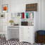 Bureau d'ordinateur à domicile avec huche-1514346468