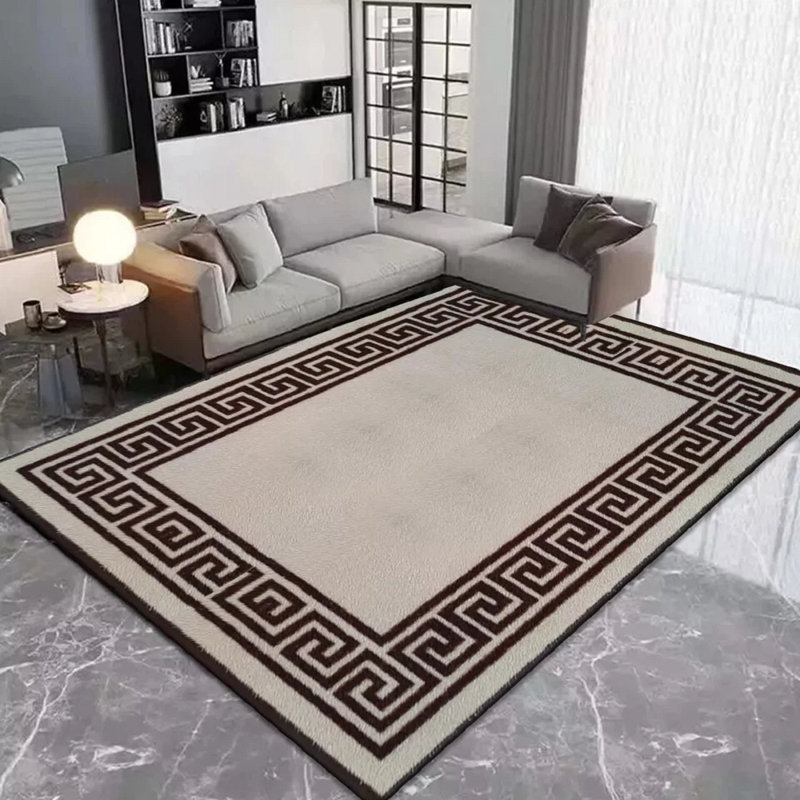 Geometric Indoor / Outdoor Area Rug, Runner 80 x 300 cm