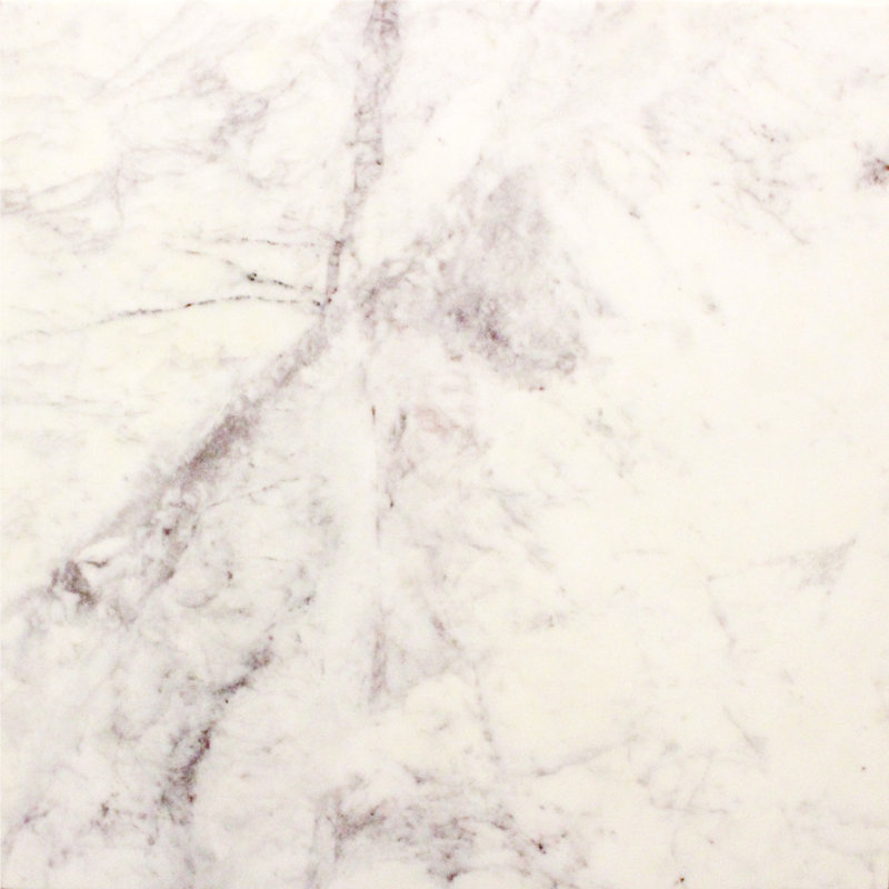 Table de bout en marbre blanc Bellamy
