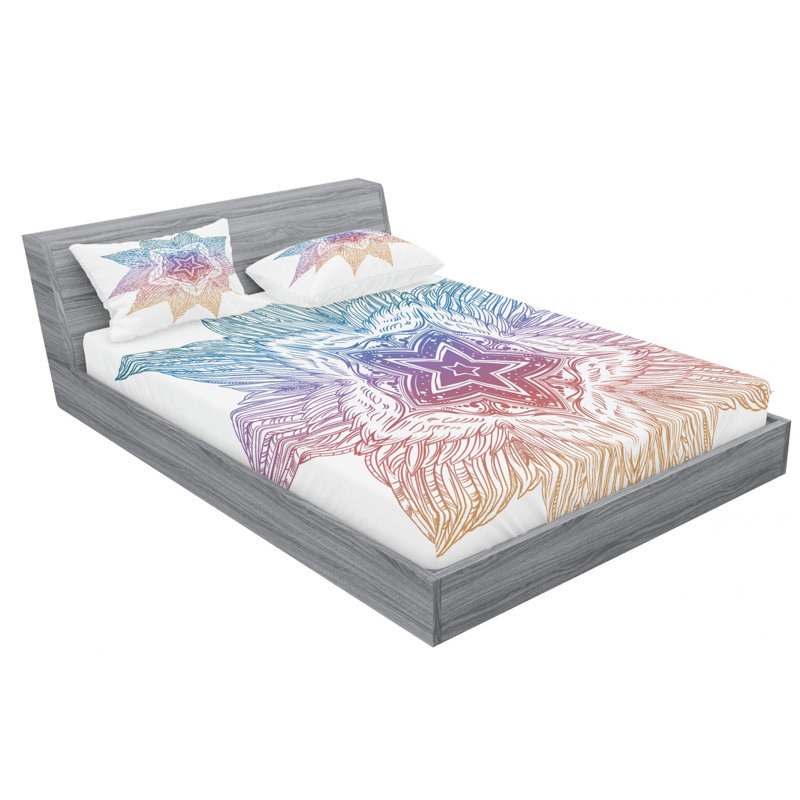 Microfiber Sheet Set, Full Sheet Set with Fitted Sheet