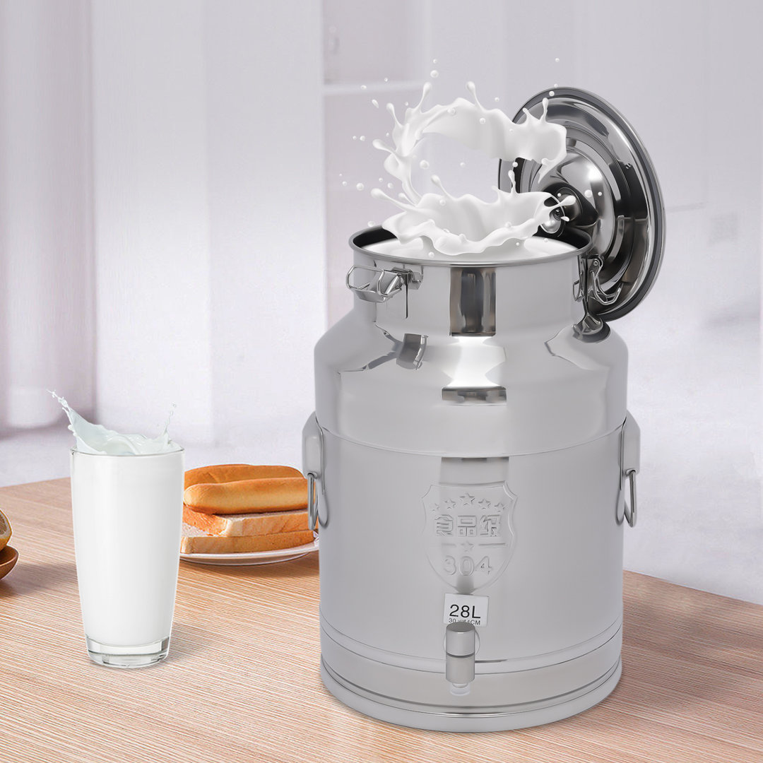 Carlynn 28L Stainless Steel Food Storage Container w/Faucet Prep & Savour