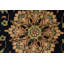 Tapis oriental carré carré en laine 12x12