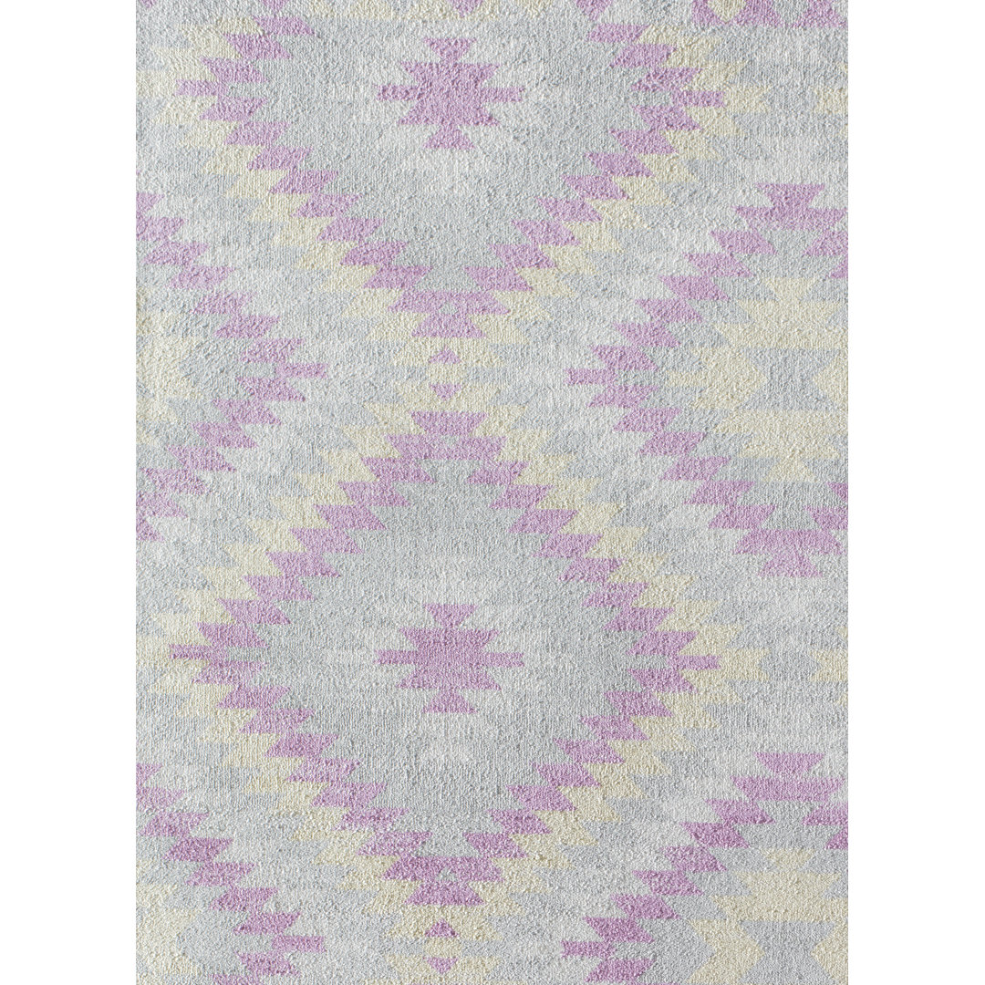 Mecca Bodrum Tribal BubbleGum Area Rug Union Rustic Rug 
