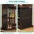 Mini Fridge Stand with Storage and Reversible Shelves-1511870020