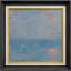 «Waterloo Bridge Sunlight in Fog» par Claude Monet - peinture sur toile à cadre unique-86450518