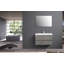 Ensemble de meuble-lavabo simple mural 35,3 "Hourani