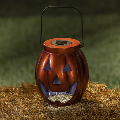Lanterne solaire citrouille d'Halloween, Jack